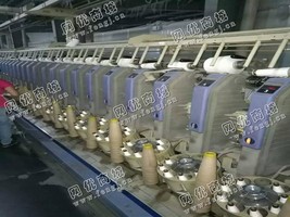 出售2台二手21C一S型72锭自动络筒机