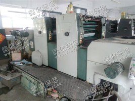 出售一台二手04年光华650双色水车印刷机