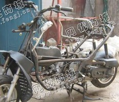 福建地区废品店摩托车铁回收