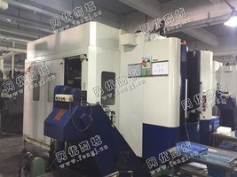 出售1台二手*东台精机400双工位卧式加工设备