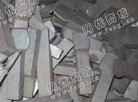 河北地区纯钨钢焊接片回收
