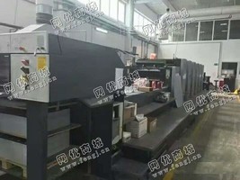 出售一台二手02年海德堡CD102-6高配欧版印刷机