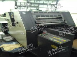 出售一台二手98年桥本52印刷机