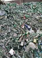 福建地区废绿色啤酒瓶上门回收