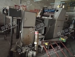 出售一台二手上海紫明单色5000型对开胶印机