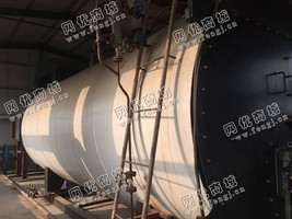 出售二手青岛益青产15吨燃气蒸汽锅炉