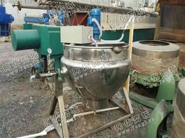 出售二手温州雄丰产500L夹层锅