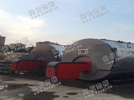 出售二手双良20吨燃气蒸汽锅炉