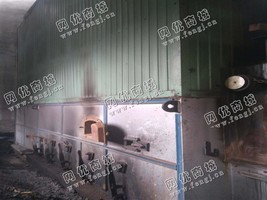 出售二手常州常成产350万大卡有机热载体锅炉