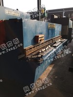 出售二手龙腾QC12Y-8*1000液压摆式剪板机一台
