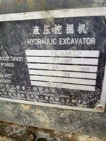 出售1台二手玉柴60-8挖掘机