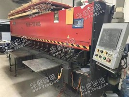 出售二手上海恒力锻压产1400/4000数控金属开槽机