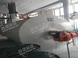 出售二手江苏润利产100万大卡有机热载体锅炉