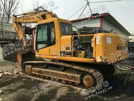 出售1台二手现代225-7挖掘机