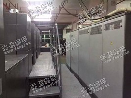 出售1台二手海德堡CD102-4对开四色印刷机