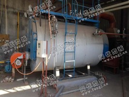 出售二手河北石域产2吨燃气蒸汽锅炉