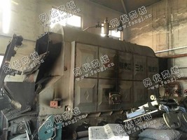 出售二手张家口三北4吨蒸汽锅炉