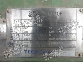 出售一台二手EASFA-TK004空压机