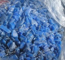 供应HDPE中空大蓝桶破碎料