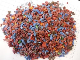 供应HDPE瓶盖杂色破碎料