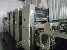 出售一台二手PZ4650B-AL机组式平版印刷机