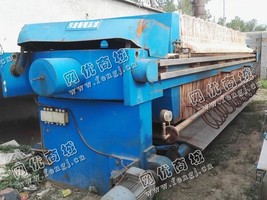 出售一台二手XMGZF140-1250-UB增强聚丙烯厢式压滤机