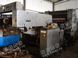 出售一台二手J2205对开双色胶印机