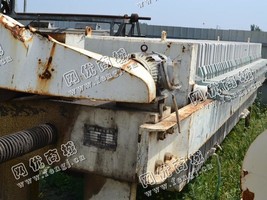 出售一台二手800板框压滤机