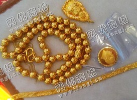 黄金饰足金回收