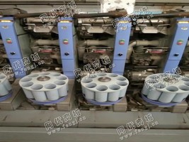 出售2台二手出售青岛斯玛洛72锭自动络筒机