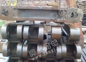 挖沙机锰钢链条上门回收