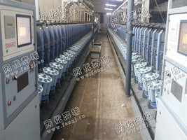 出售2台二手72锭青岛SMARO自动络筒机