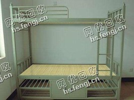 老江废旧上下铺铁床回收