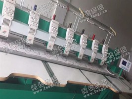 出售8台12头400剪线绣花机