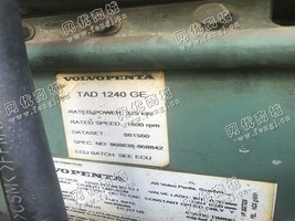 出售沃尔沃发电机组300KW/1500转