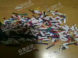 山东青岛出售PVC杂色电线皮破碎料