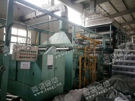 出售一台2米门幅两火口烧毛机
