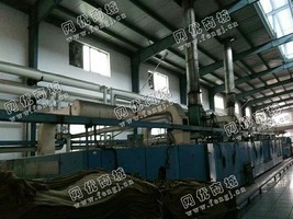 出售一台2600米门幅，8箱，油加热，定型机
