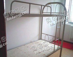 开福区新河街道老刘二手上下铺铁床回收