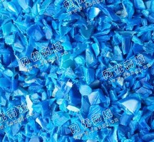 广西桂林出售HDPE小蓝桶破碎料