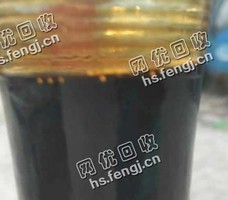 上海闵行莘庄黑色机油回收