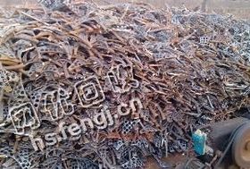 浙江杭州桐庐地区工地废铁回收