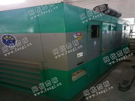 出售一台大宇300KW发电机带静音箱