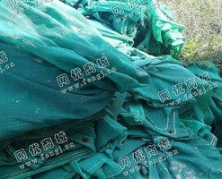 山东滨州长期出售绿色PP安全网废丝