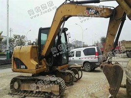 出售一台原版油漆卡特307D二手挖掘机