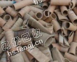 浙江台州地区废纸管回收