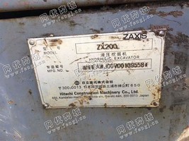 出售一台进口日立200-6二手挖掘机