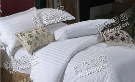 宾馆床单被罩回收