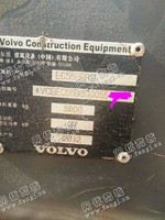 出售一台12年的沃尔沃55二手挖掘机