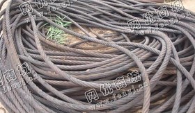 12-14规格的钢丝绳大量回收